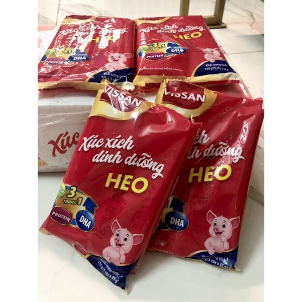 [Tân Phú] Xúc xích HEO Vissan gói 175g (5cây x 35g)