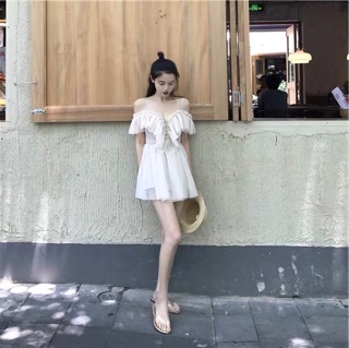 Váy trễ vai công chúa ulzzang