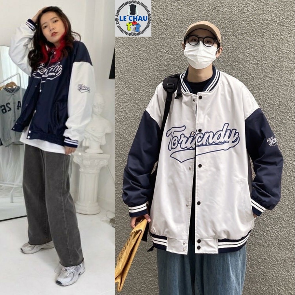 Áo khoác dù bomber nam nữ street style 2 lớp ulzzang áo khoác Hàn Quốc form rộngTORIONDY AKD31 LECHAU rẻ đẹp thời trang
