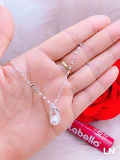 (chinh hang) Dây chuyền bạc nữ