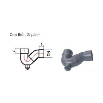 Si phông pvc- con thỏ ngăn mùi pvc 42 48 60 75 90 HN