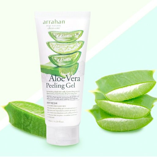 Tẩy Da Chết Nha Đam Arrahan Aloe Vera Peeling Gel 180ml