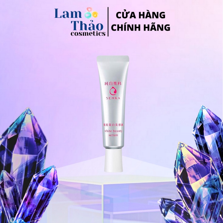 Tinh Chất Dưỡng Trắng Da Senka White Beauty Serum 35 gr