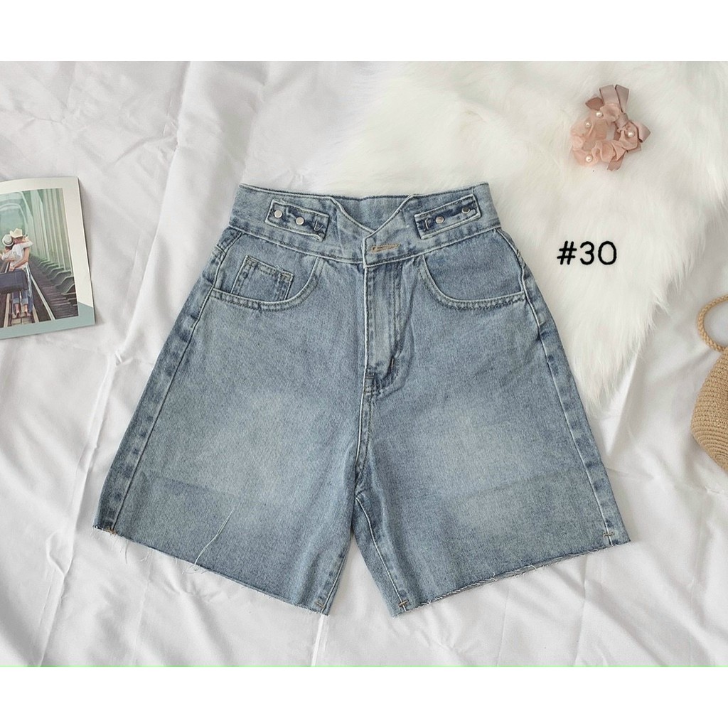 Quần sooc nữ HANOIJEAN - Quần đùi trơn cao cấp siêu hot hàng VNXK QS014 | BigBuy360 - bigbuy360.vn