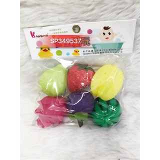 Đồ chơi trái cây bóp hơi và chút chít