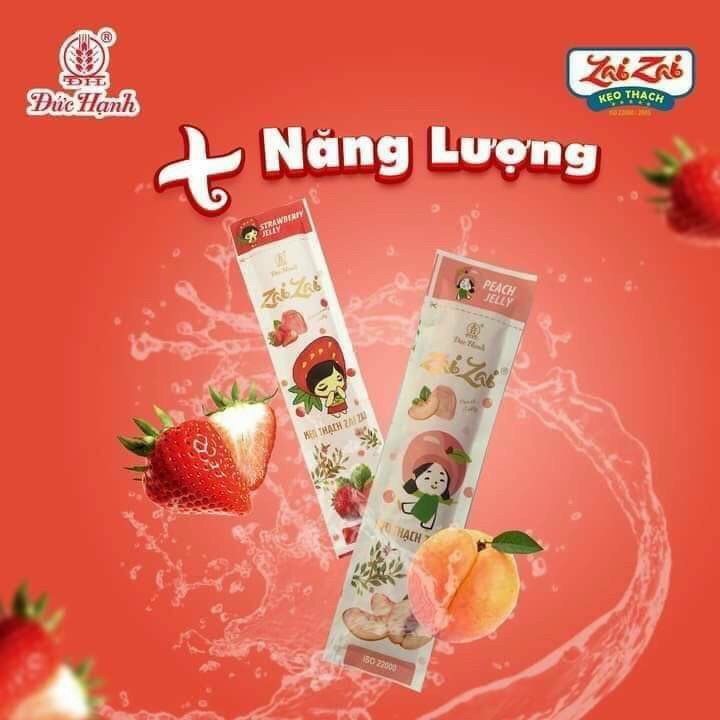 Date 14/3/23 - 2KG KẸO THẠCH ZAIZAI ĐỨC HẠNH (KẸO ZAI ZAI)