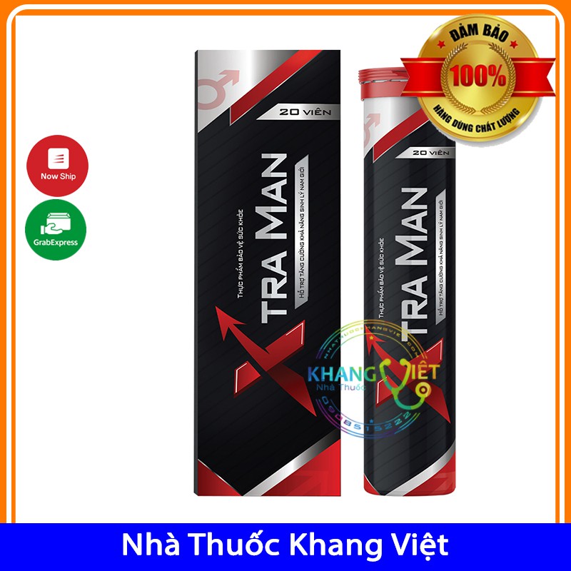 Viên sủi tăng cường sinh lý nam giới Xtraman Cải thiện yếu sinh lý hiệu quả