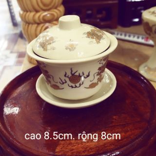 Chum trà sứ bát tràng