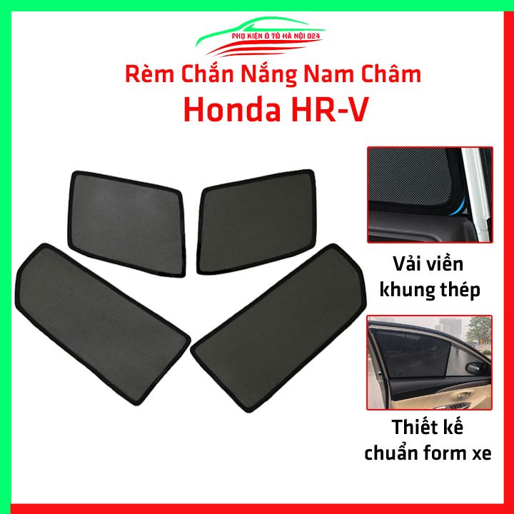 Bộ rèm chắn nắng Honda HRV cố định nam châm thuận tiện