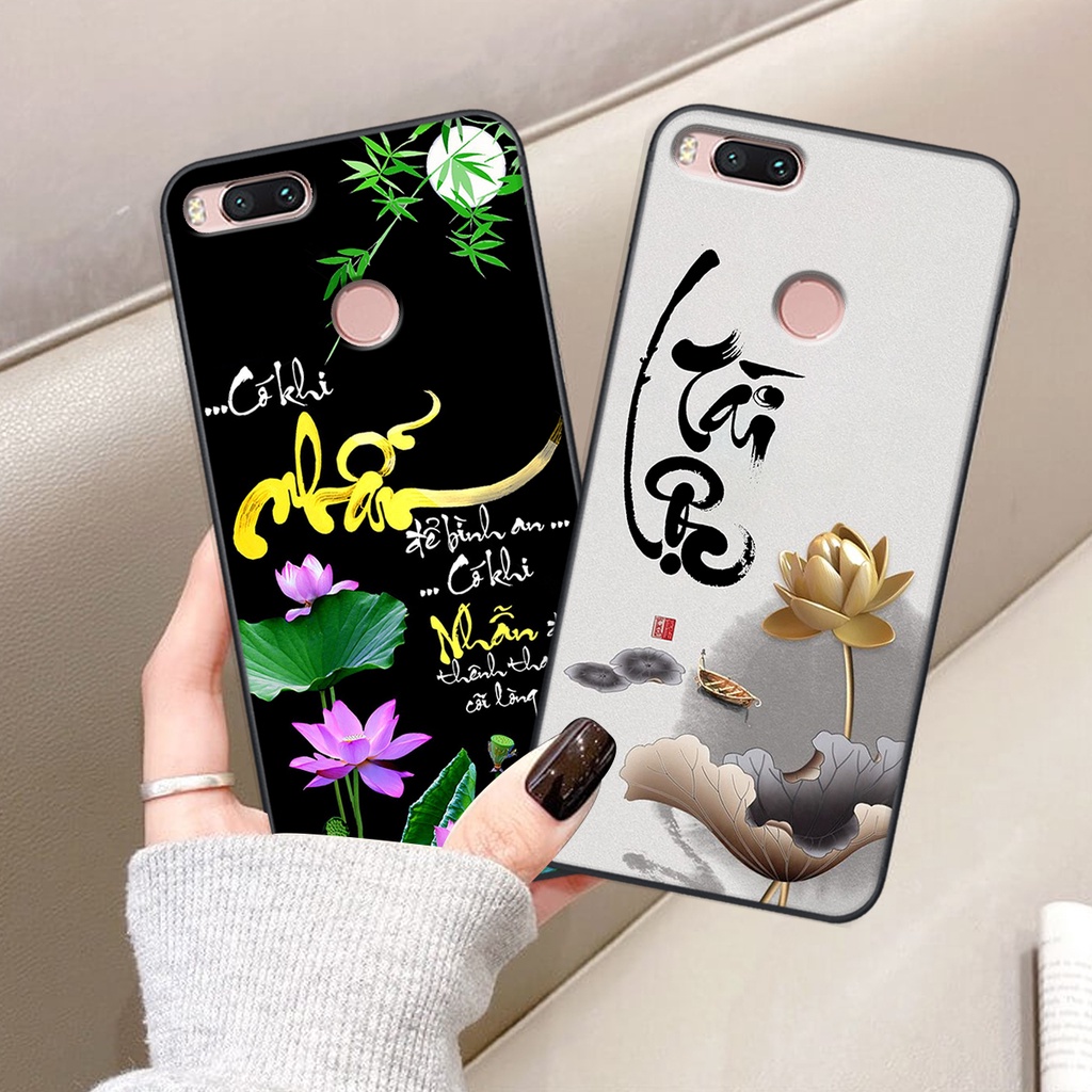 Ốp lưng Xiaomi MI 5X / MI A1 in hình chữ tài chữ lộc, Cha Mẹ, bình an SIÊU ĐẸP