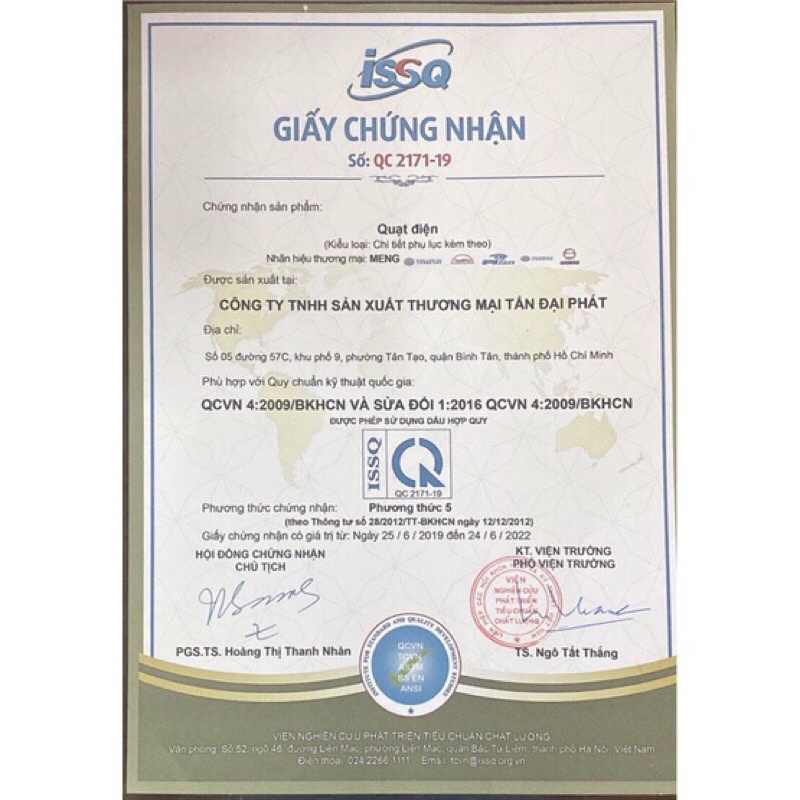 🚘FreeShip🆓 Quạt Cây  Công Nghiệp 5 Cánh Điện Cơ 220V - Bảo Hành 6 Tháng