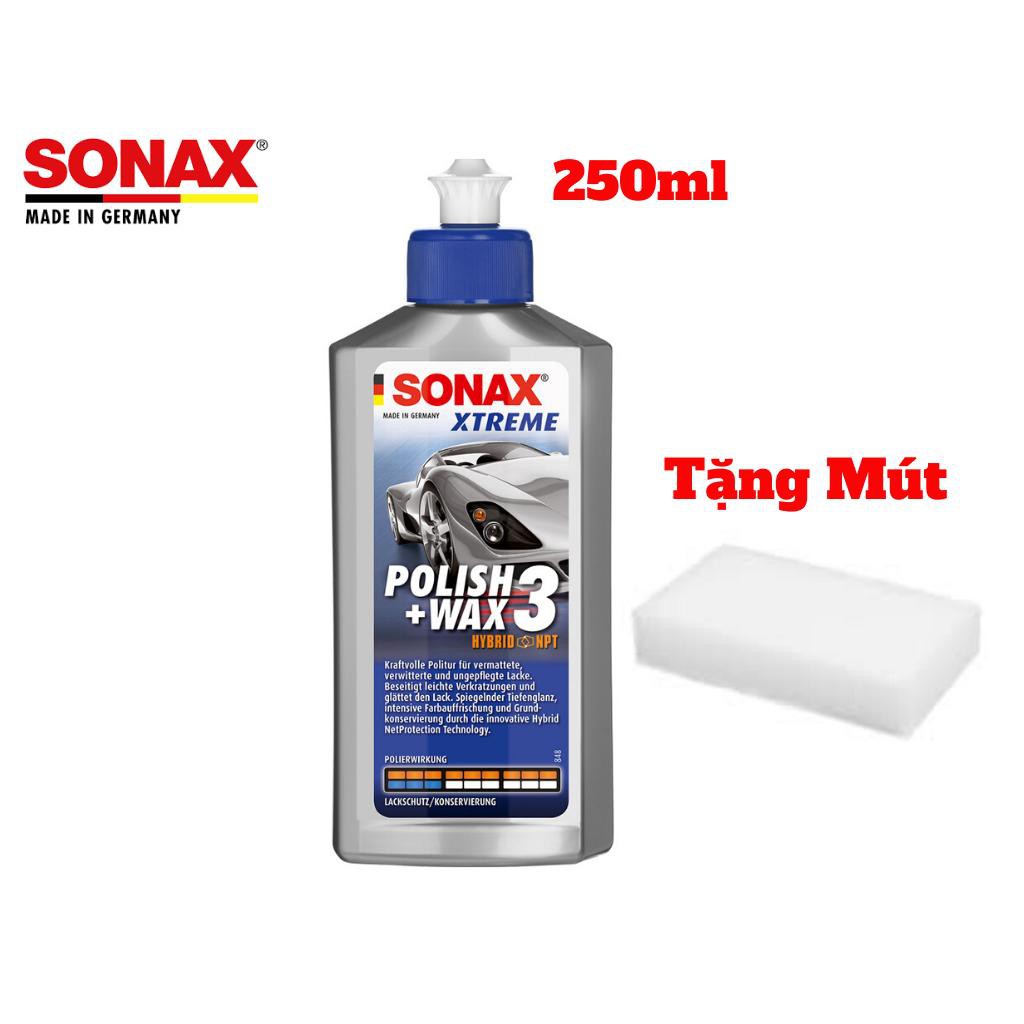 Dung Dịch Xóa Xước Đánh Bóng Bảo Vệ Sơn Xe Polish Sonax Wax 3 - 202100