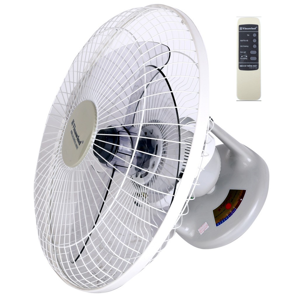 Quạt đảo trần điện cơ thống nhất Vinawind QTD400X có điều khiển Đocavo xincosmetics