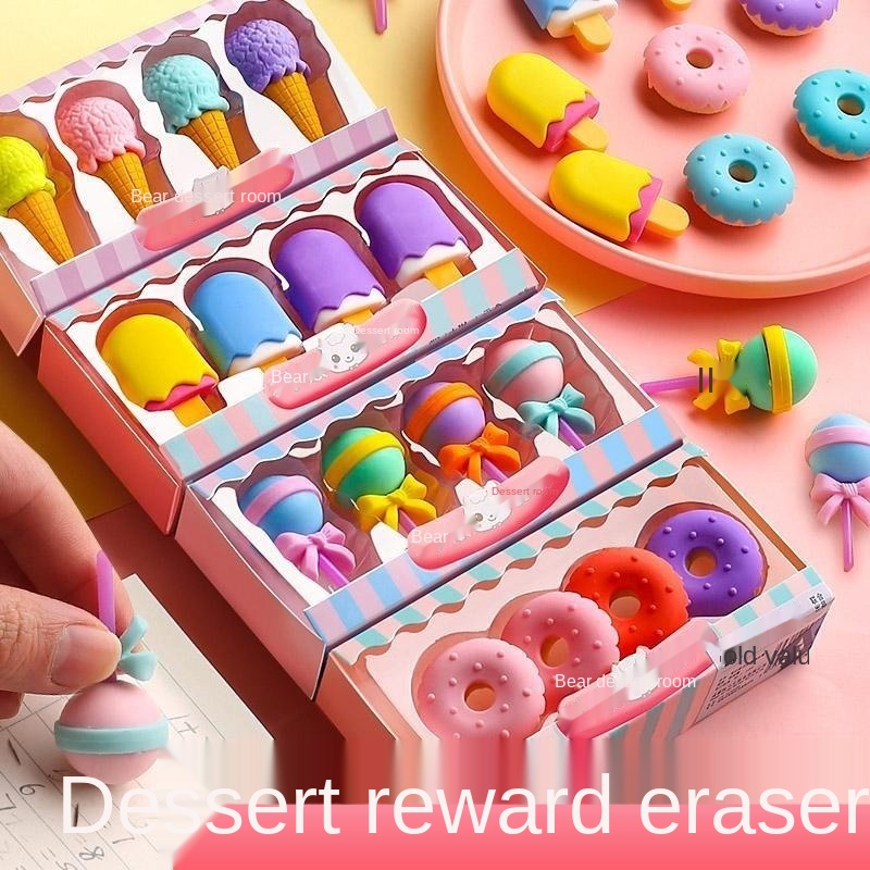 Gôm tẩy họa tiết hoạt hình dễ thương cho trẻ mẫu giáo