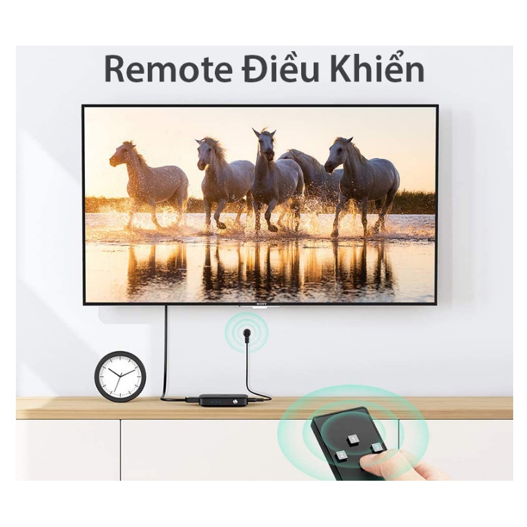 Bộ gộp HDMI 2.0 3 vào 1 ra 4K Ugreen 80125