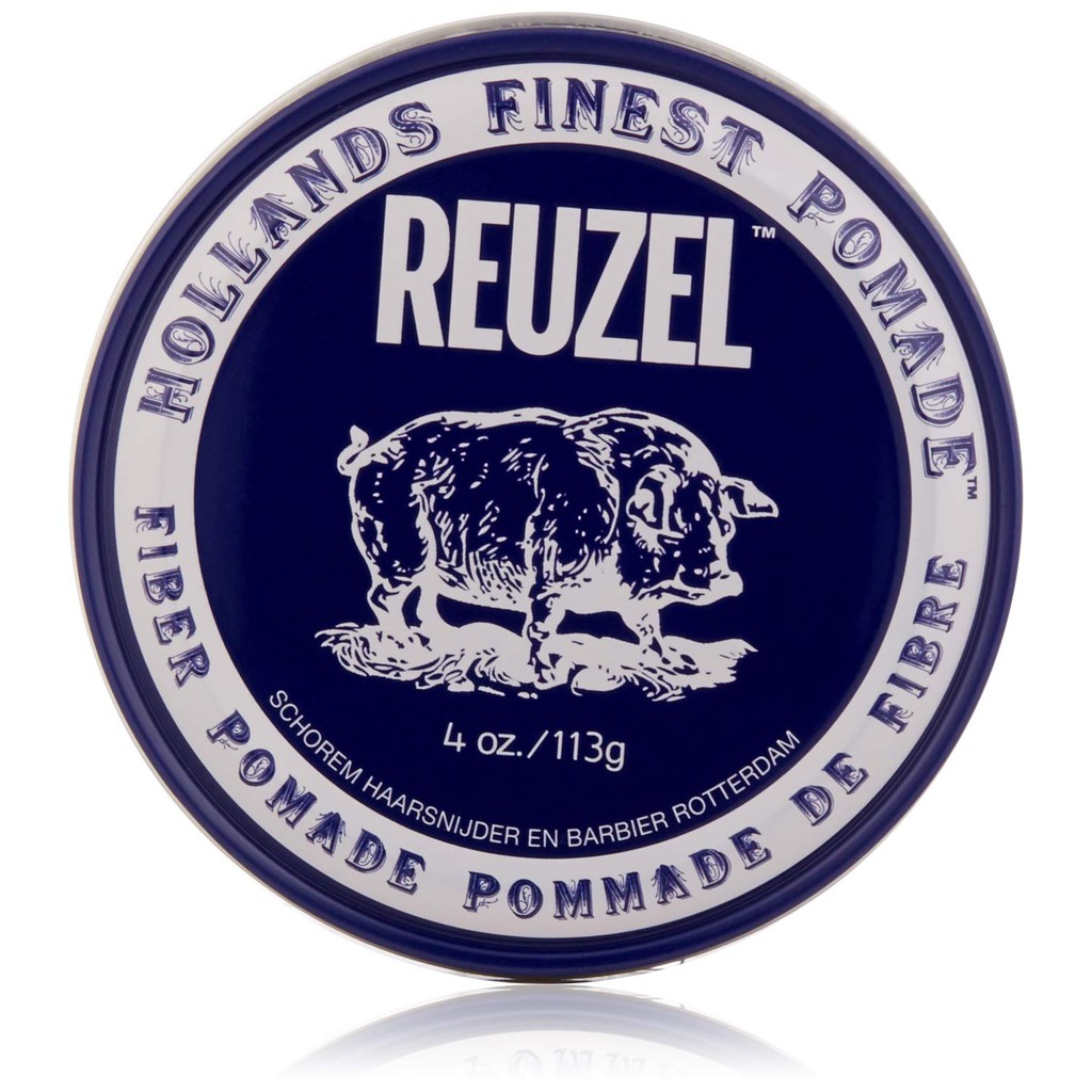 Sáp giữ nếp cứng độ bóng mờ Reuzel Fiber Pomade 113gr