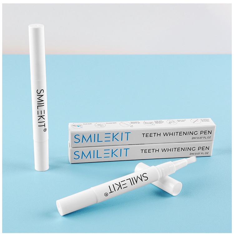 Bút tẩy trắng răng - Bút làm trắng răng dạng gel Teeth Whitening Pen Smilekit 2ml