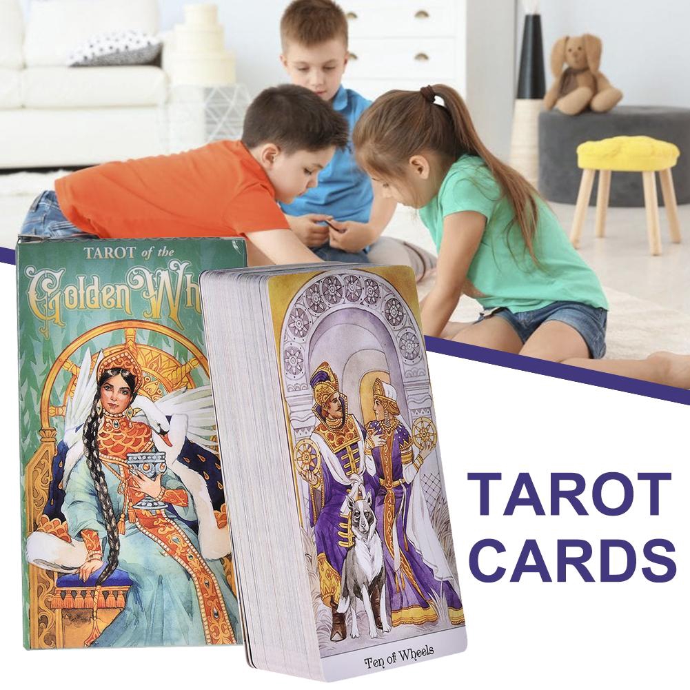 Bộ Bài Tarot 78 Lá Màu Vàng Ấn Tượng