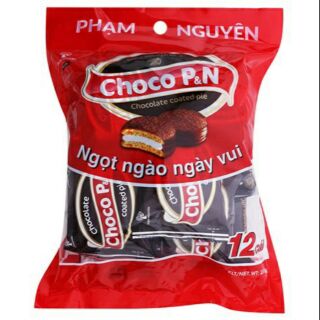 Bánh Choco P&N Phạm Nguyên Túi 12 Cái