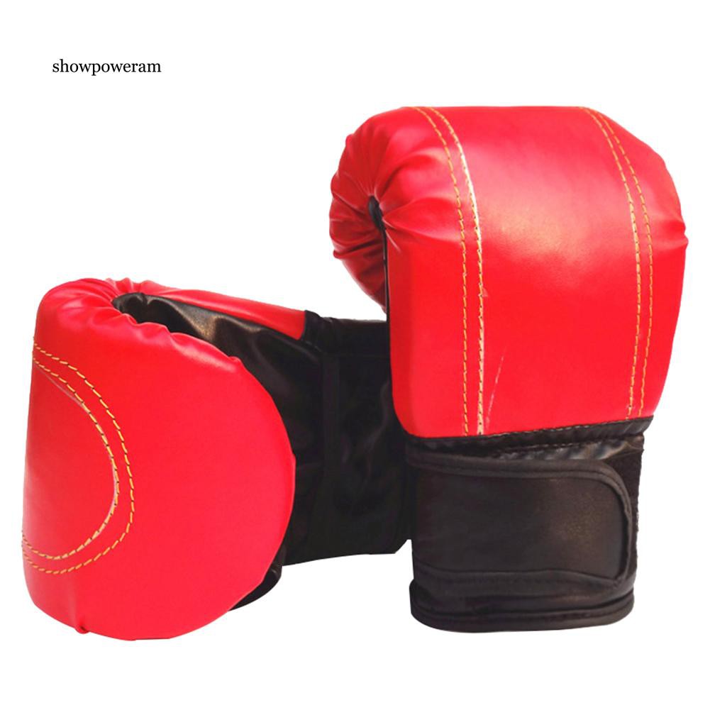 Găng tay giả da dùng để luyện tập boxing / Muay Thái
