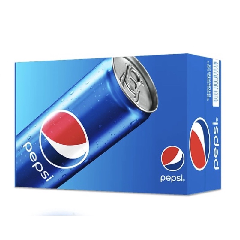 Nước ngọt Pepsi lon 330ml mẫu xuân 2022