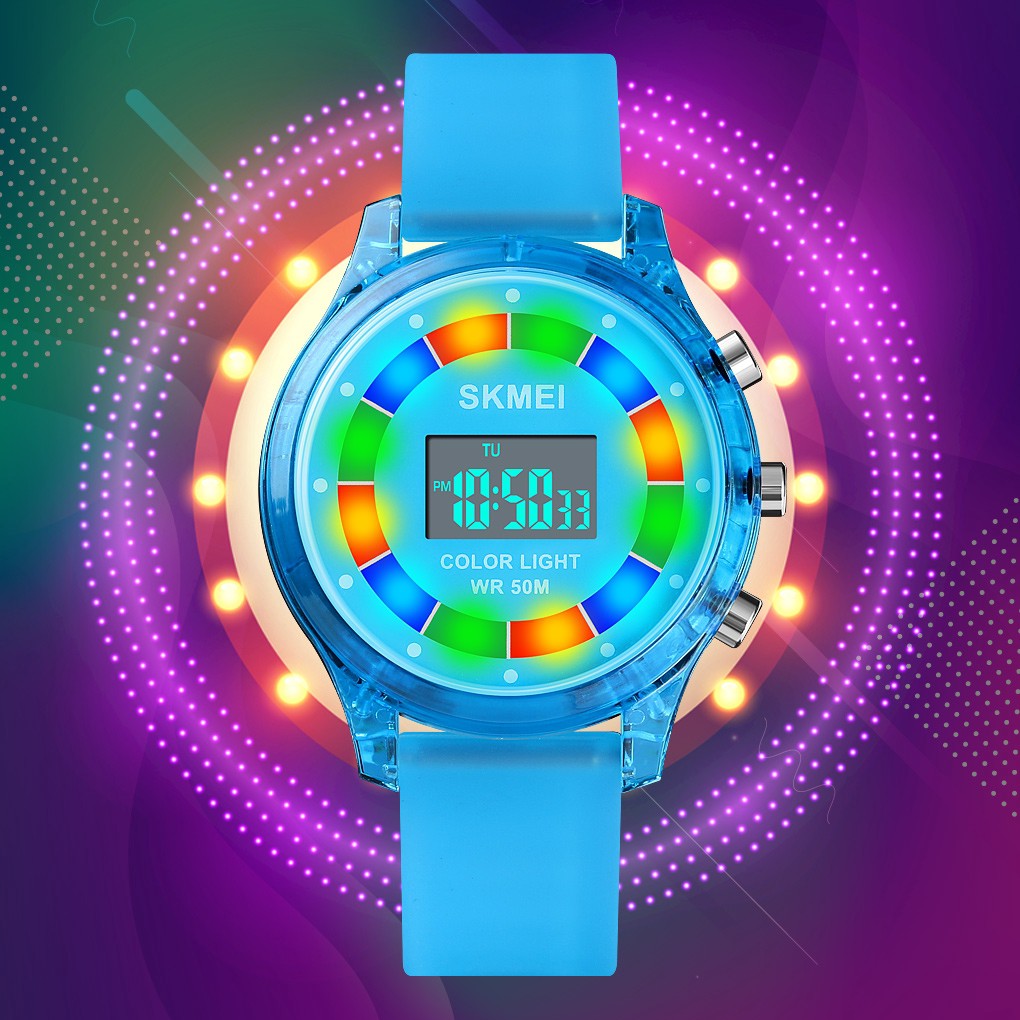 Đồng hồ điện tử thể thao SKMEI 1596 dành cho trẻ em | BigBuy360 - bigbuy360.vn