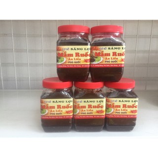 Combo 5 hũ mắm ruốc phú quốc sáng lợi 400gr