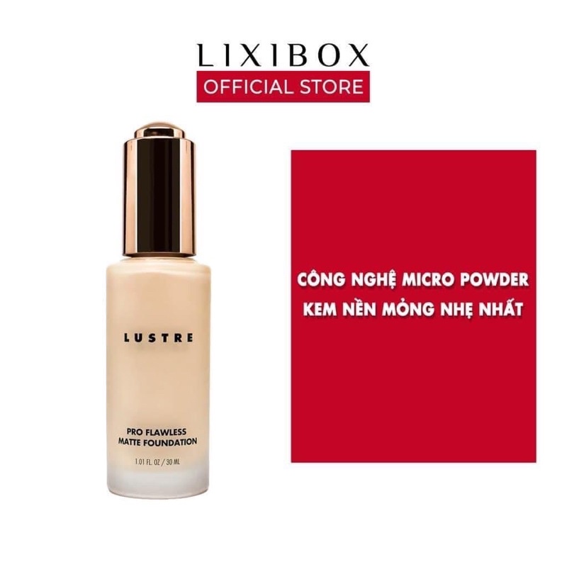 Kem nền Lustre Pro Flawless Matte Foundation (Hàn Quốc) - Bản dupe hoàn hảo của Giorgio Armani luminous silk foundation | BigBuy360 - bigbuy360.vn