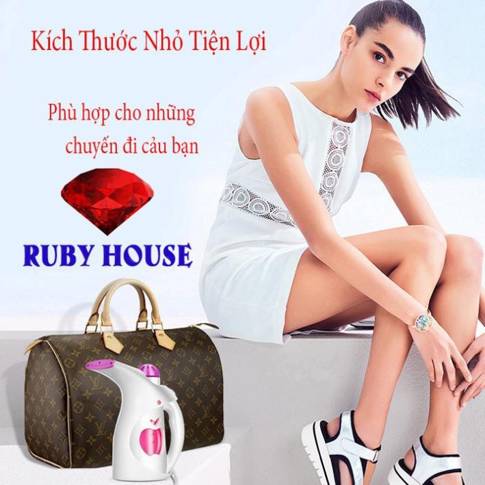 Bàn ủi cầm tay Yairz HY-115 LOẠI 1, bàn ủi hơi nước quả táo-Ruby House