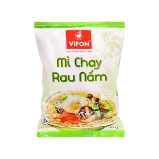 Mì chay rau nấm