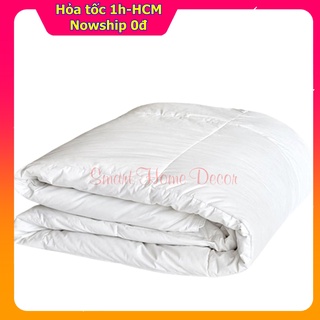 Ruột chăn hè Microfiber, Gòn lông vũ bông tấm cao cấp cho gia đình và khách sạn