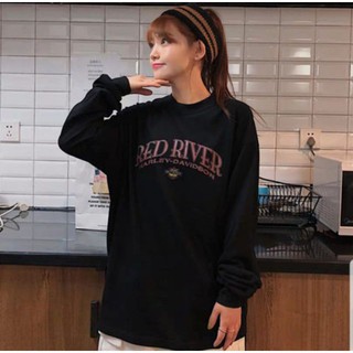 [GIÁ SẬP SÀN] {ĐẸP - NEW } ÁO PULL RED DÀI TAY NỮ nỉ da cá