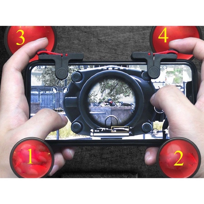Nút chơi gmae pubg mobile siêu phẩm nhạy chuẩn -16Th
