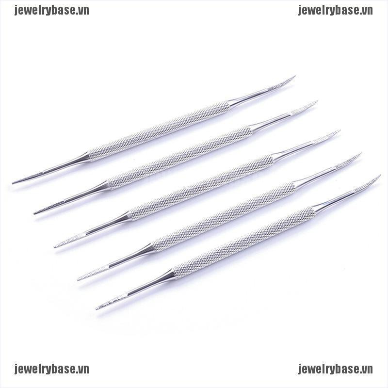 [Base] 1pcs double ended pedicure file satin edge ingrown toe nail lifter [VN]