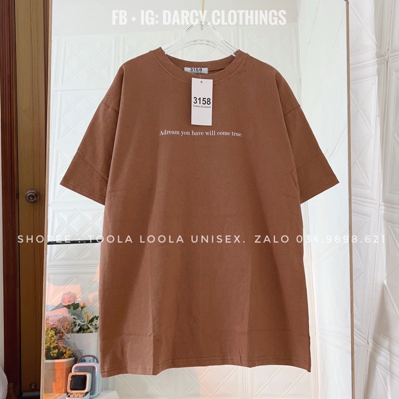 áo thun 3158 ✨ FREESHIP ✨ Adream have... áo phông cotton unisex