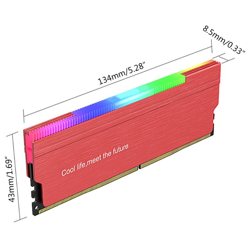 Quạt Tản Nhiệt Bộ Nhớ 5V 3PIN ARGB RGB DDR3 Chuyên Dụng Chất Lượng Cao