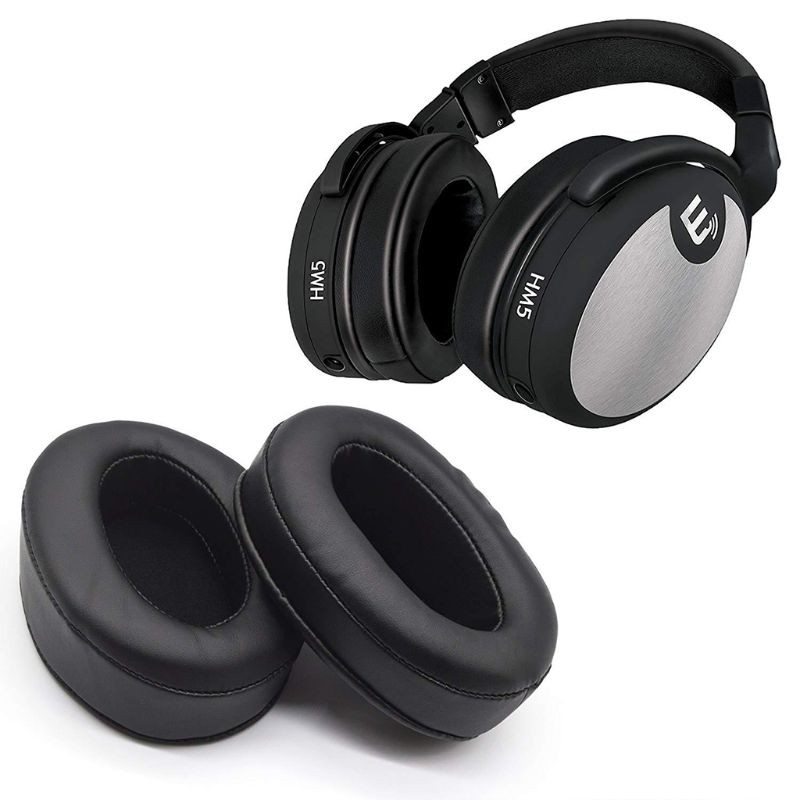 1 Cặp Đệm Tai Nghe Bằng Da Cho Brainwavz Hm5 / Akg 701