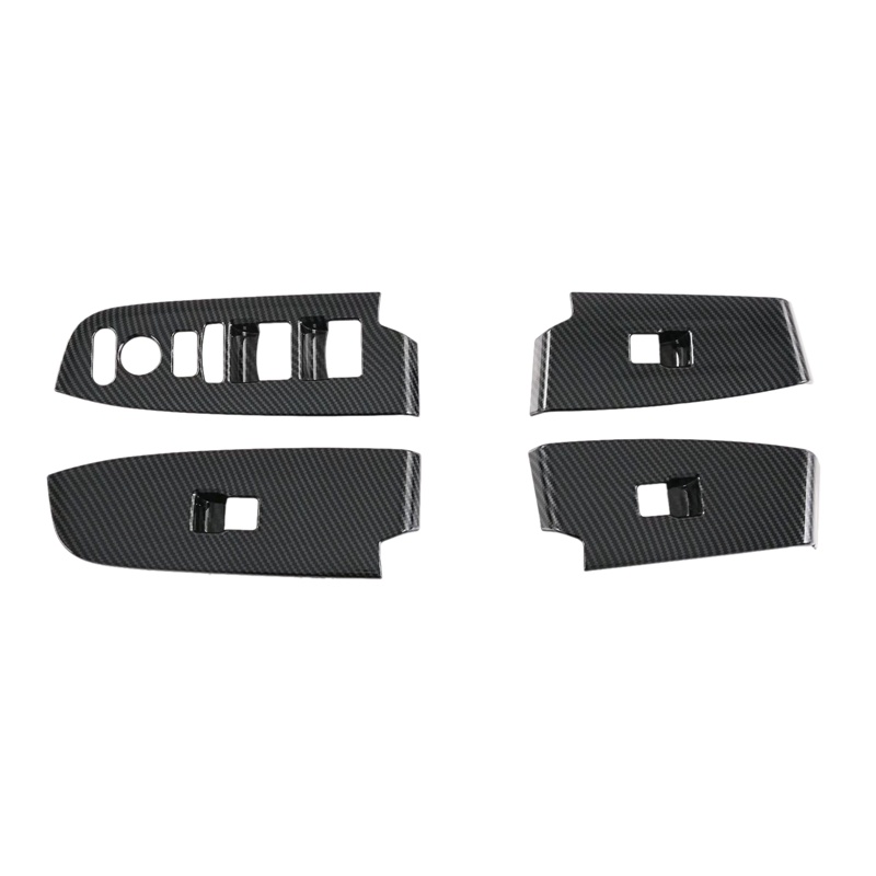 Khung Viền Công Tắc Nâng Cửa Kính Xe Hơi Bằng ABS Sợi Carbon Cho Honda E: Ns1 ENS1 2022
