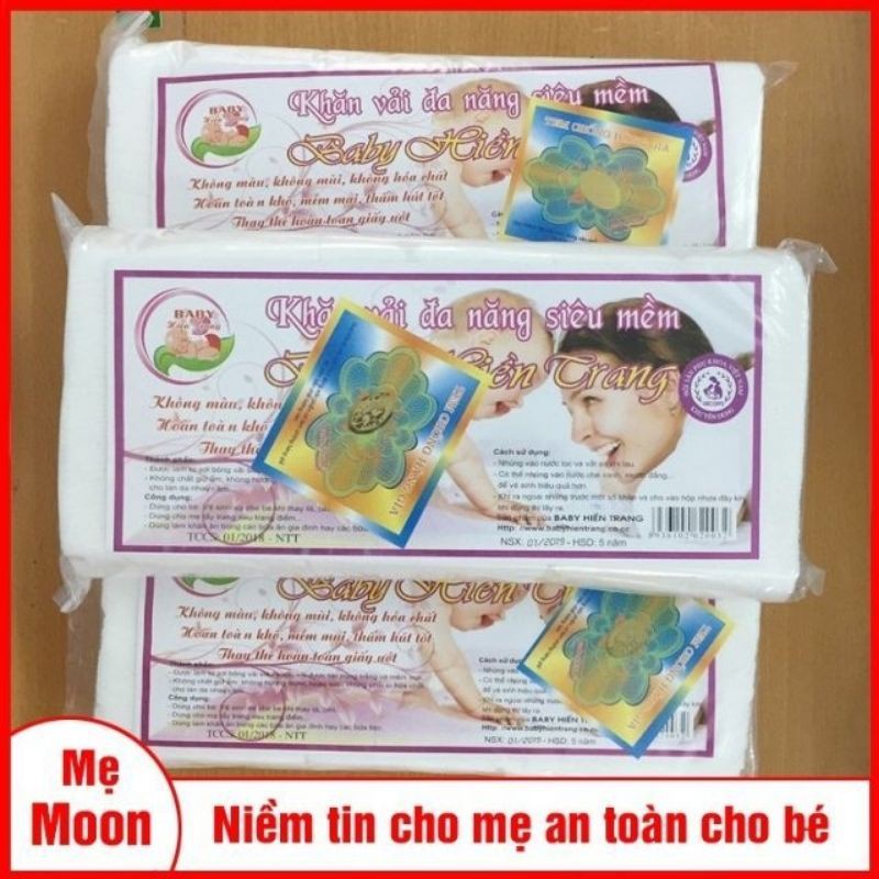 Khăn Vải Khô Đa Năng Baby Hiền Trang Chính Hãng