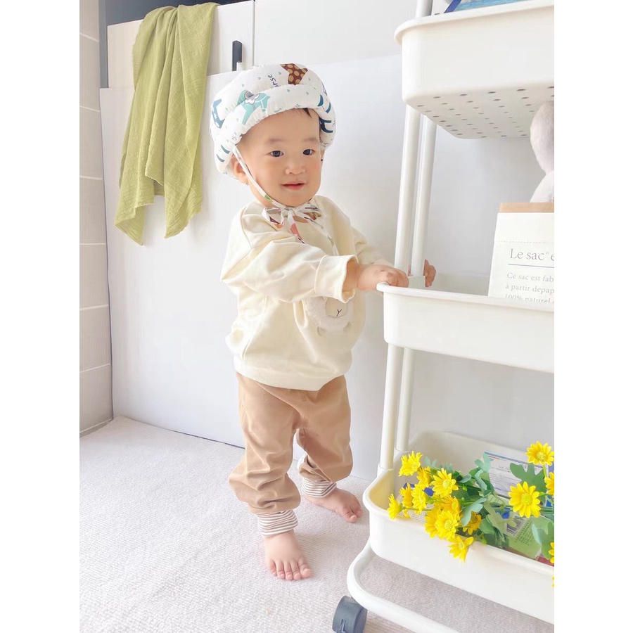 Mũ bảo hiểm cho bé tập đi và tập ngồi cho bé từ 5-36 tháng tuổi