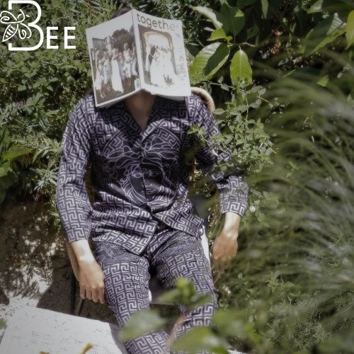 Bộ đồ ngủ pijama nam lụa cao cấp