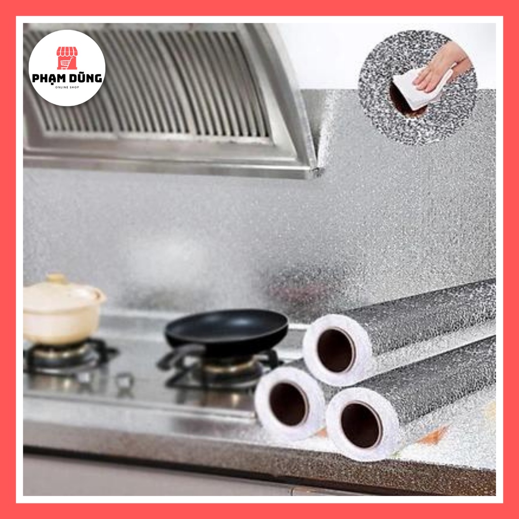 Giấy Bạc Dán Bếp Dễ Vệ Sinh Sạch Sẽ