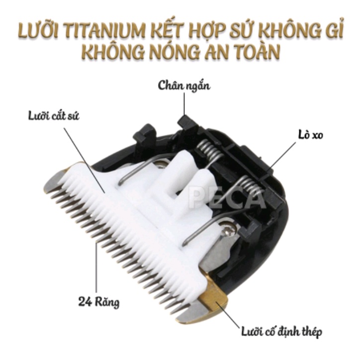 [Hoả tốc] Tông đơ cắt lông chó mèo - Full box phụ kiện, tông đơ tỉa lông thú cưng sạc điện tiết kiệm và tiện dụng