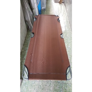 Giường bố xếp đan dây  khung sắt
