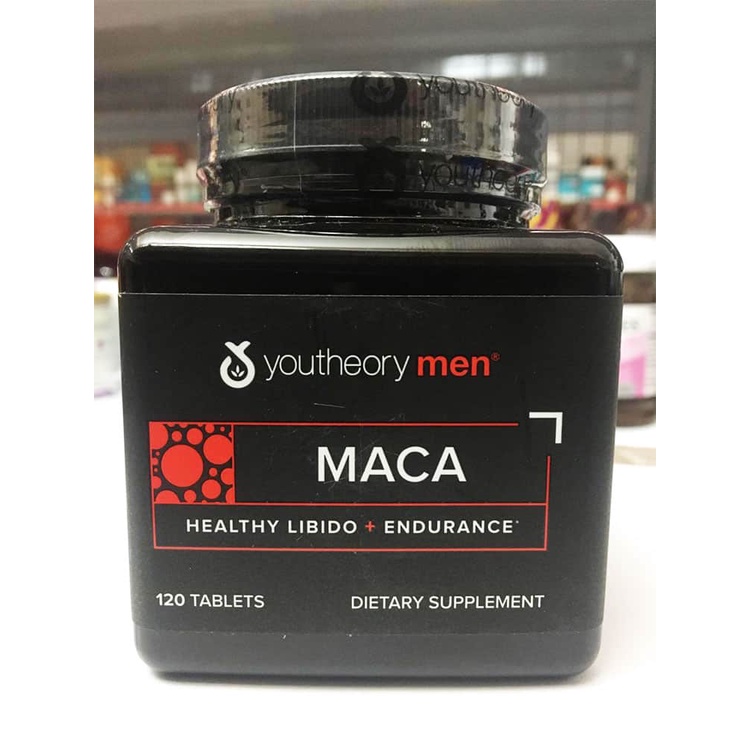 Viên uống tăng cường sinh lý nam giới Youtheory Mens Maca 120 Tablets