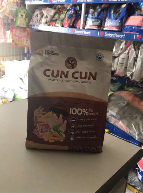 Thức ăn cho chó mọi lứa tuổi Cun Cun gói 1,5kg