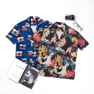 Áo sơ mi tay lỡ Galvin form rộng chất mát cộc tay đứng dáng unisex 148 - Leo Vatino