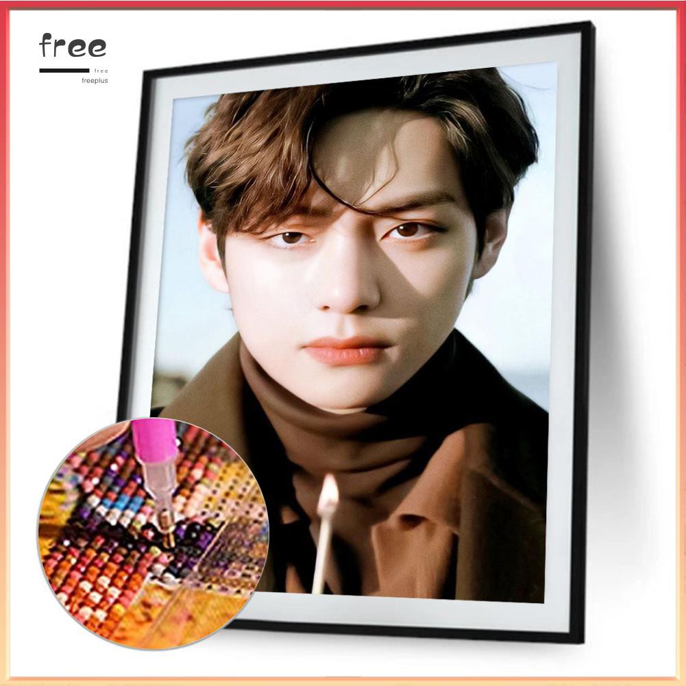 Tranh Đính Đá 5d Hình Nhóm Nhạc BTS Trang Trí Phòng Đẹp Mắt | BigBuy360 - bigbuy360.vn