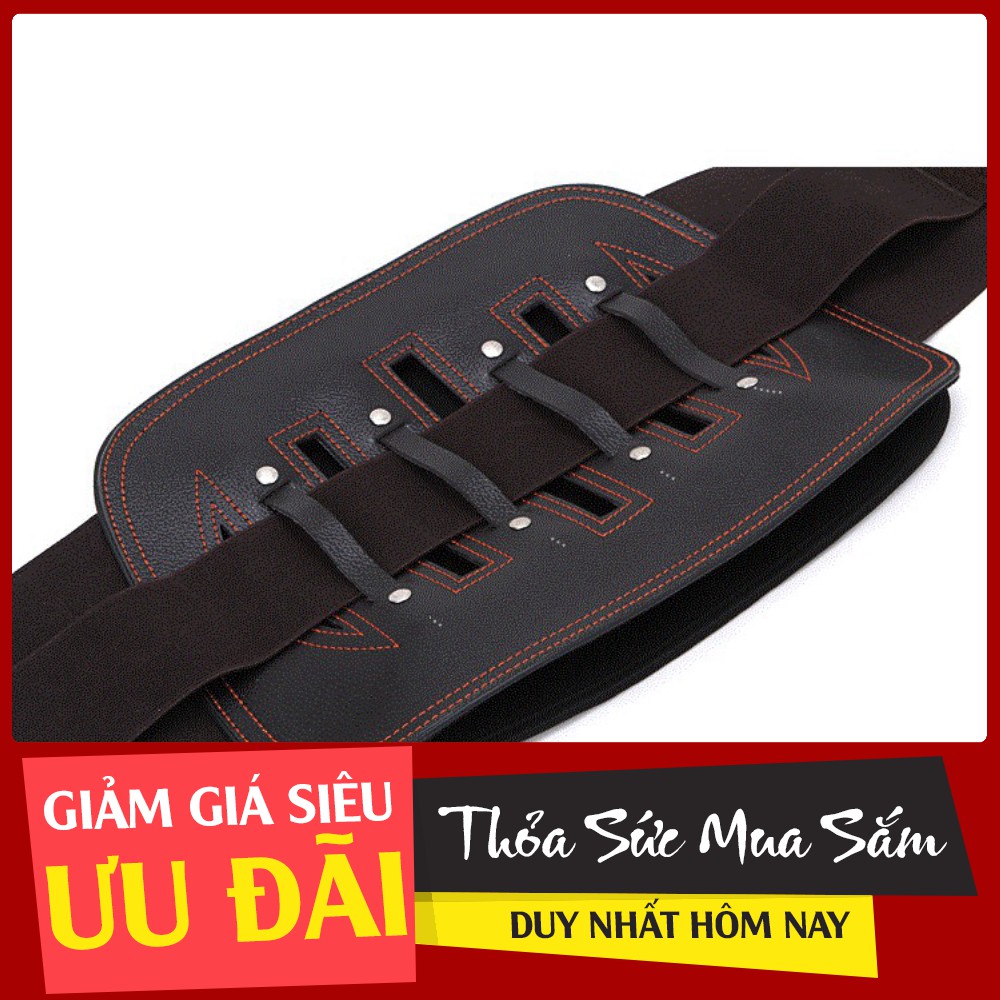 (Hàng Đẹp)  Đai lưng cột sống,Thoát vị đĩa đệm,Đau lưng ngồi nhiều - 7884 (Rẻ Là Mua)