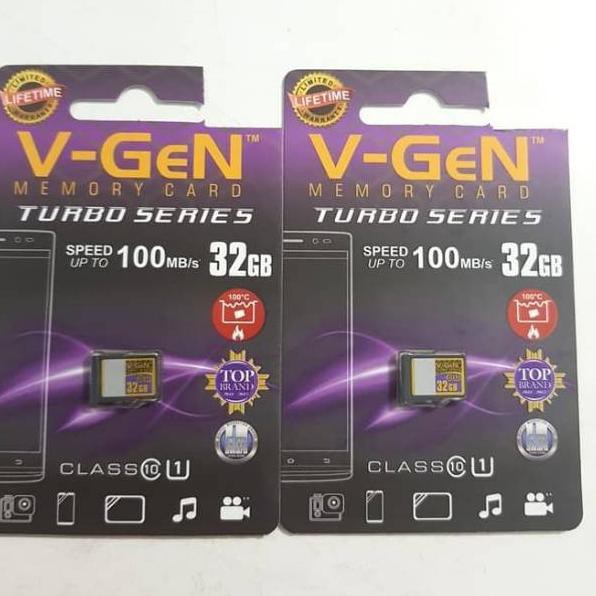 Thẻ nhớ MICRO SD 32GB 32GB 32GB V-GEN - MEMORY CARD 32GB VGEN ORIGINAL Classic 10 UP TO 100 MBPS